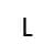 A black and white image of the letter l