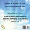 A book cover with clouds and sky behind it.