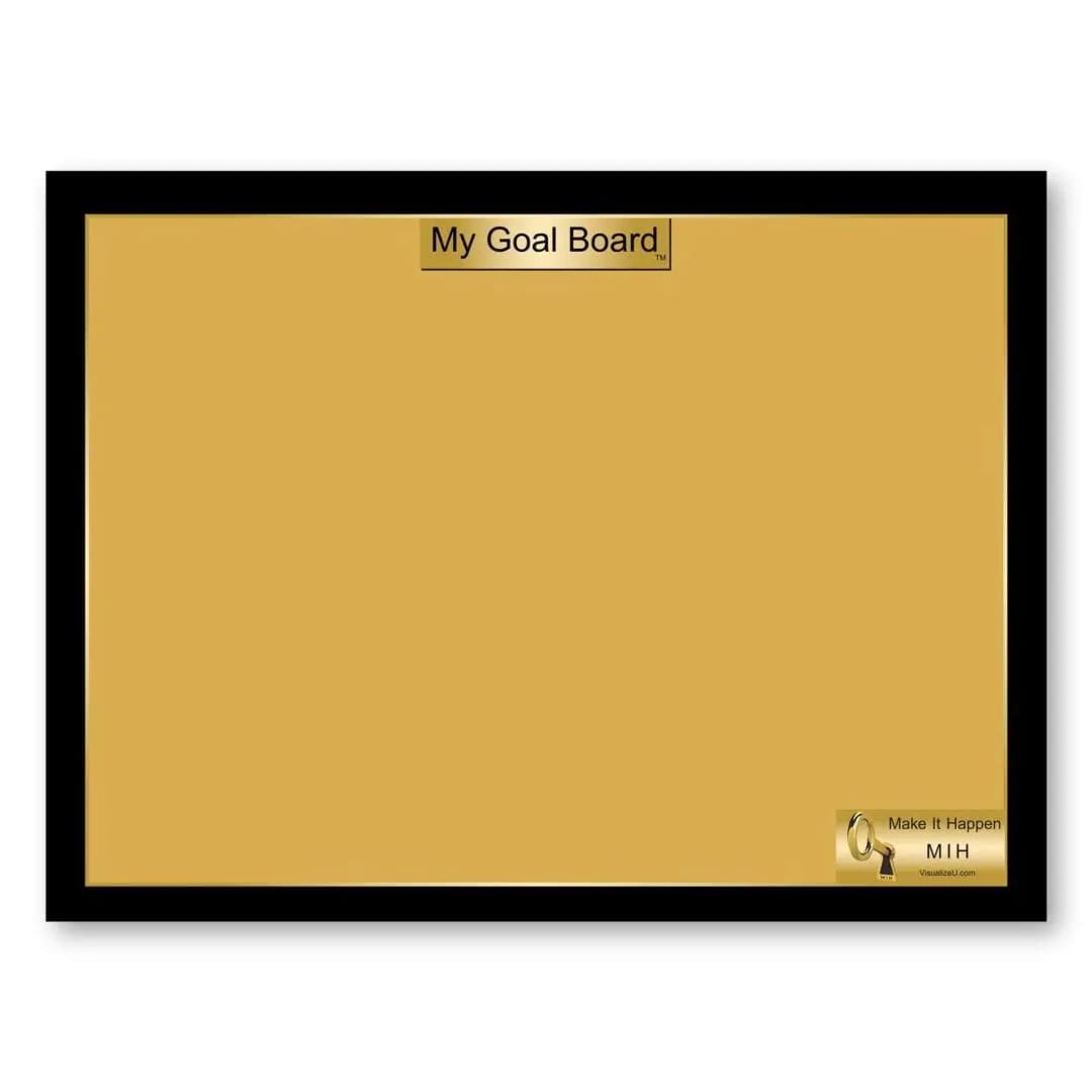 A black and gold board with the words " my class room !" written on it.
